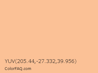 YUV 205.44,-27.332,39.956 Color Image