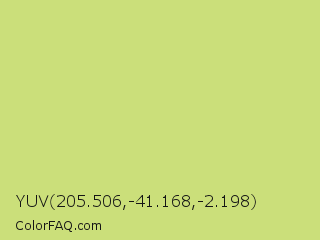 YUV 205.506,-41.168,-2.198 Color Image