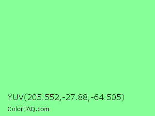 YUV 205.552,-27.88,-64.505 Color Image