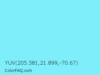 YUV 205.581,21.899,-70.67 Color Image