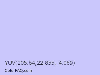 YUV 205.64,22.855,-4.069 Color Image