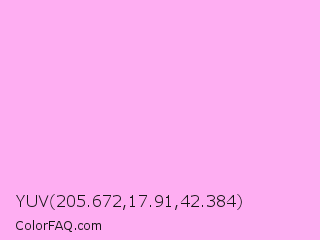 YUV 205.672,17.91,42.384 Color Image