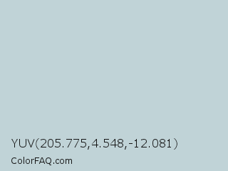 YUV 205.775,4.548,-12.081 Color Image