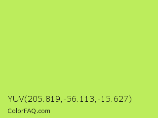 YUV 205.819,-56.113,-15.627 Color Image