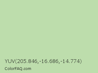YUV 205.846,-16.686,-14.774 Color Image