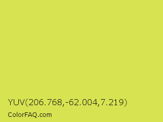 YUV 206.768,-62.004,7.219 Color Image