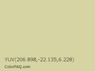 YUV 206.898,-22.135,6.228 Color Image