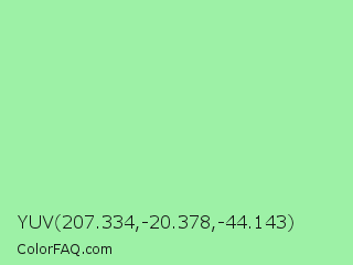 YUV 207.334,-20.378,-44.143 Color Image