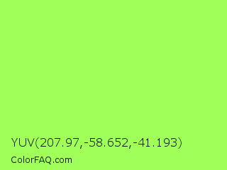 YUV 207.97,-58.652,-41.193 Color Image