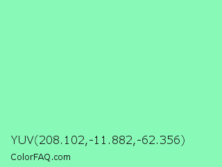YUV 208.102,-11.882,-62.356 Color Image