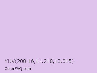 YUV 208.16,14.218,13.015 Color Image