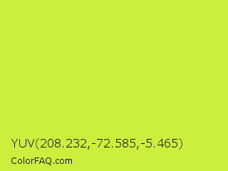 YUV 208.232,-72.585,-5.465 Color Image