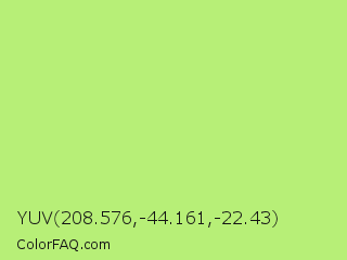 YUV 208.576,-44.161,-22.43 Color Image