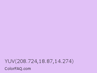 YUV 208.724,18.87,14.274 Color Image