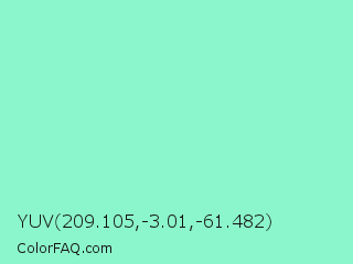 YUV 209.105,-3.01,-61.482 Color Image