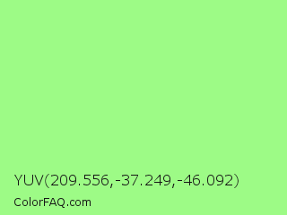 YUV 209.556,-37.249,-46.092 Color Image