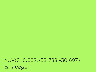 YUV 210.002,-53.738,-30.697 Color Image