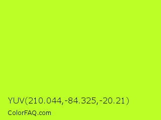 YUV 210.044,-84.325,-20.21 Color Image