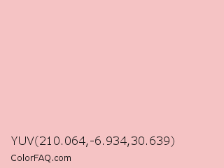YUV 210.064,-6.934,30.639 Color Image