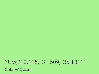 YUV 210.115,-31.609,-35.181 Color Image
