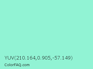 YUV 210.164,0.905,-57.149 Color Image