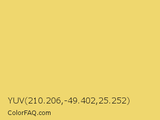 YUV 210.206,-49.402,25.252 Color Image