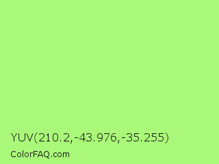 YUV 210.2,-43.976,-35.255 Color Image