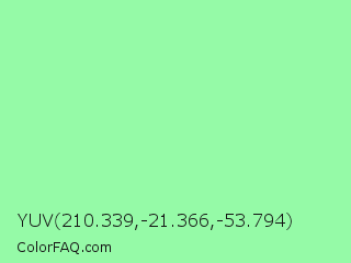 YUV 210.339,-21.366,-53.794 Color Image