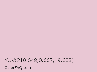 YUV 210.648,0.667,19.603 Color Image