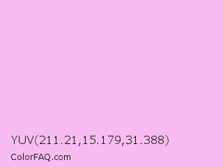 YUV 211.21,15.179,31.388 Color Image
