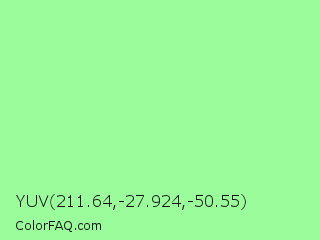YUV 211.64,-27.924,-50.55 Color Image