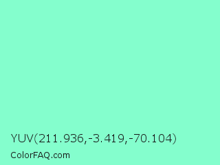 YUV 211.936,-3.419,-70.104 Color Image