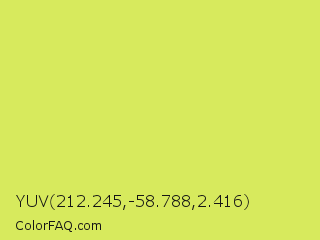 YUV 212.245,-58.788,2.416 Color Image