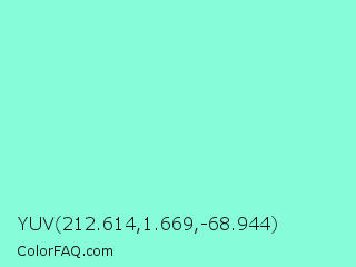 YUV 212.614,1.669,-68.944 Color Image