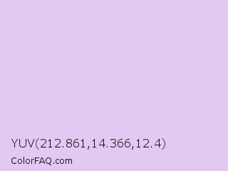 YUV 212.861,14.366,12.4 Color Image
