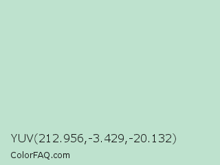 YUV 212.956,-3.429,-20.132 Color Image