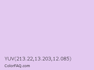 YUV 213.22,13.203,12.085 Color Image