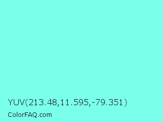 YUV 213.48,11.595,-79.351 Color Image