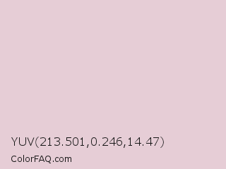 YUV 213.501,0.246,14.47 Color Image
