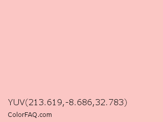 YUV 213.619,-8.686,32.783 Color Image
