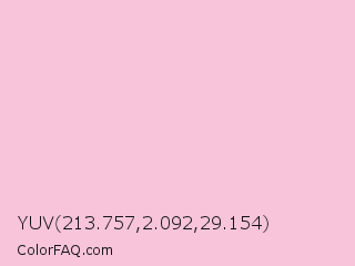 YUV 213.757,2.092,29.154 Color Image