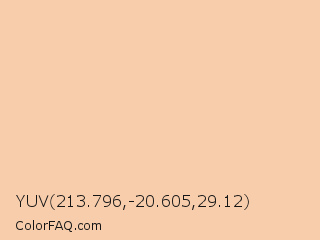 YUV 213.796,-20.605,29.12 Color Image