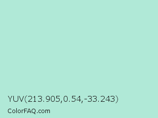 YUV 213.905,0.54,-33.243 Color Image