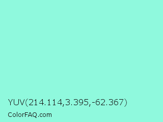YUV 214.114,3.395,-62.367 Color Image
