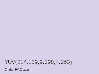 YUV 214.139,9.298,4.263 Color Image