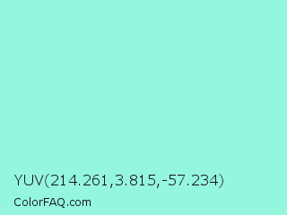 YUV 214.261,3.815,-57.234 Color Image