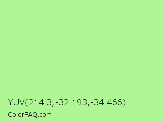 YUV 214.3,-32.193,-34.466 Color Image