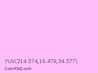 YUV 214.574,16.479,34.577 Color Image