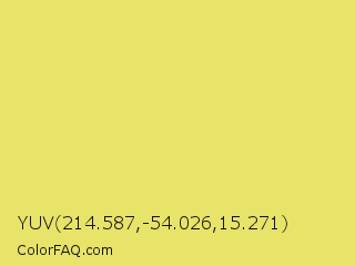 YUV 214.587,-54.026,15.271 Color Image
