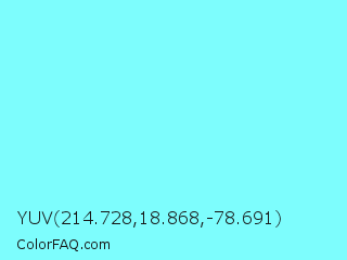 YUV 214.728,18.868,-78.691 Color Image
